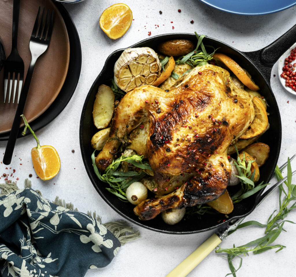 One-Pan Lemon Garlic Chicken: A Zesty Delight